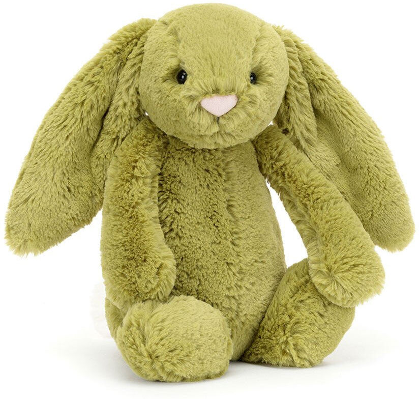 Jellycat Bashful Moss Bunny 31cm x 12cm x 9cm