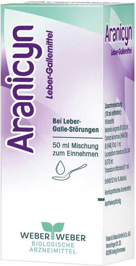 Aranicyn Leber Gallemittel Tropfen zum Einnehmen