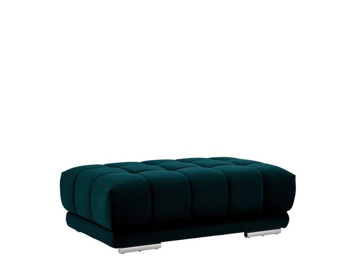 Beldomo Speed Hocker, Opal, Textil, Uni, 126x42x76 cm, Goldenes M, Stoffauswahl, Wohnzimmer, Sessel, Hocker, Sitzhocker