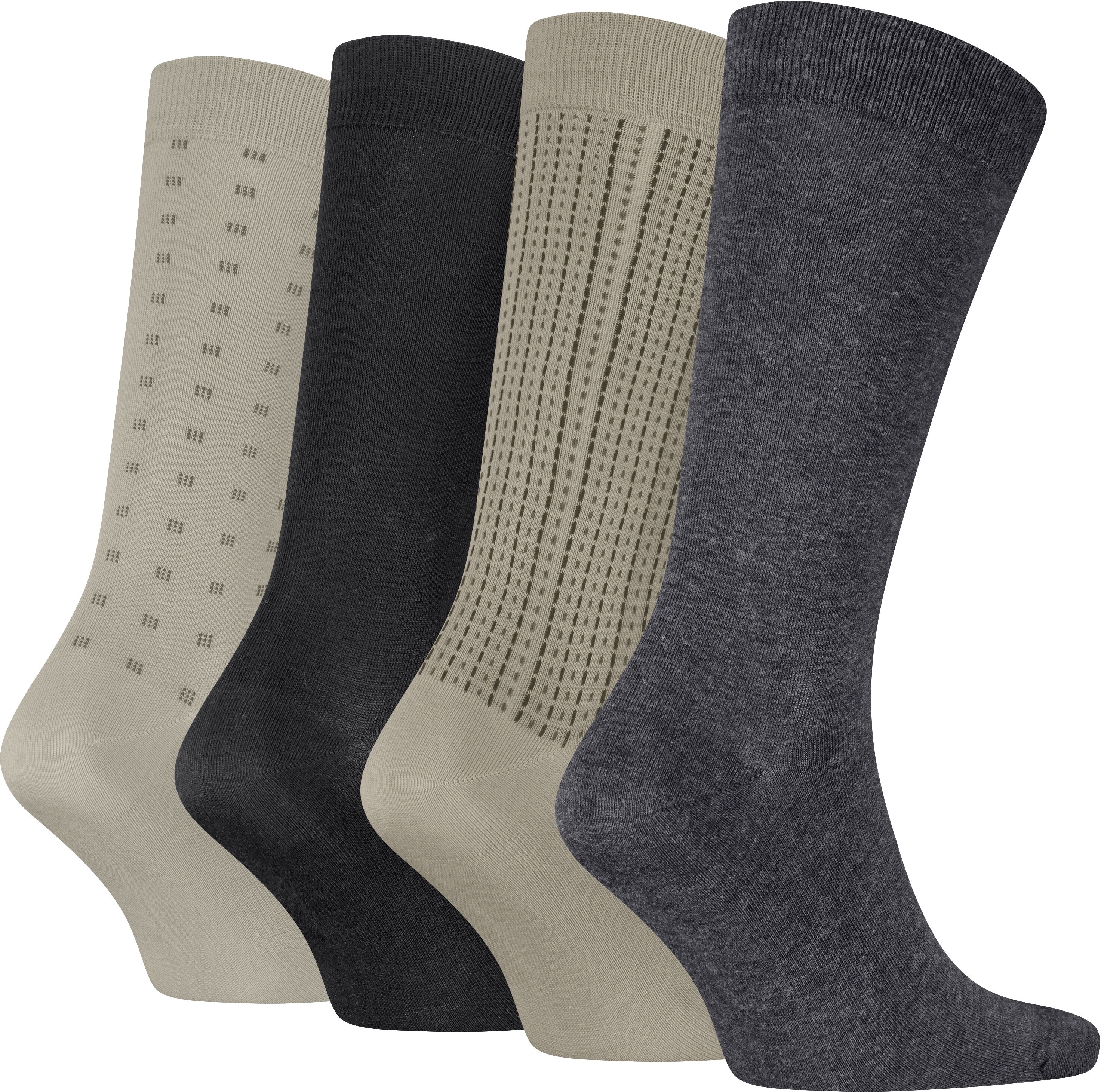 Socken CALVIN KLEIN, Herren, Gr. Sockengrösse, grau (beige), Obermaterial: 61% Baumwolle, 36% Polyamid, 3% Elasthan, Socken Socken beige Sockengrösse