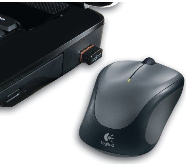 Logitech M235 Wireless Mouse, Grå