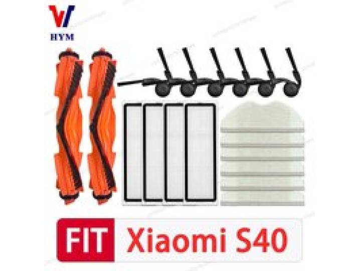 Voor Xiaomi S40/OV81 Robotstofzuiger Accessoires Belangrijkste Zijborstel Mop Doek Hepa Filter Stofzak Vervangende Onderdelen