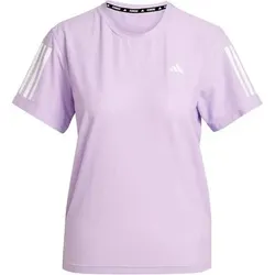 ADIDAS Damen T-Shirt Own the Run, Größe XXS in Lila Lila