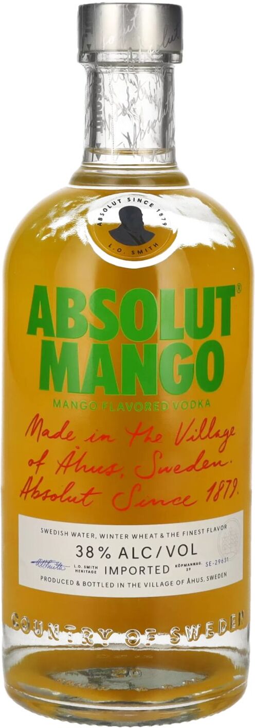 Absolut Vodka Absolut MANGO Flavored Vodka 38% Vol. 0,7l