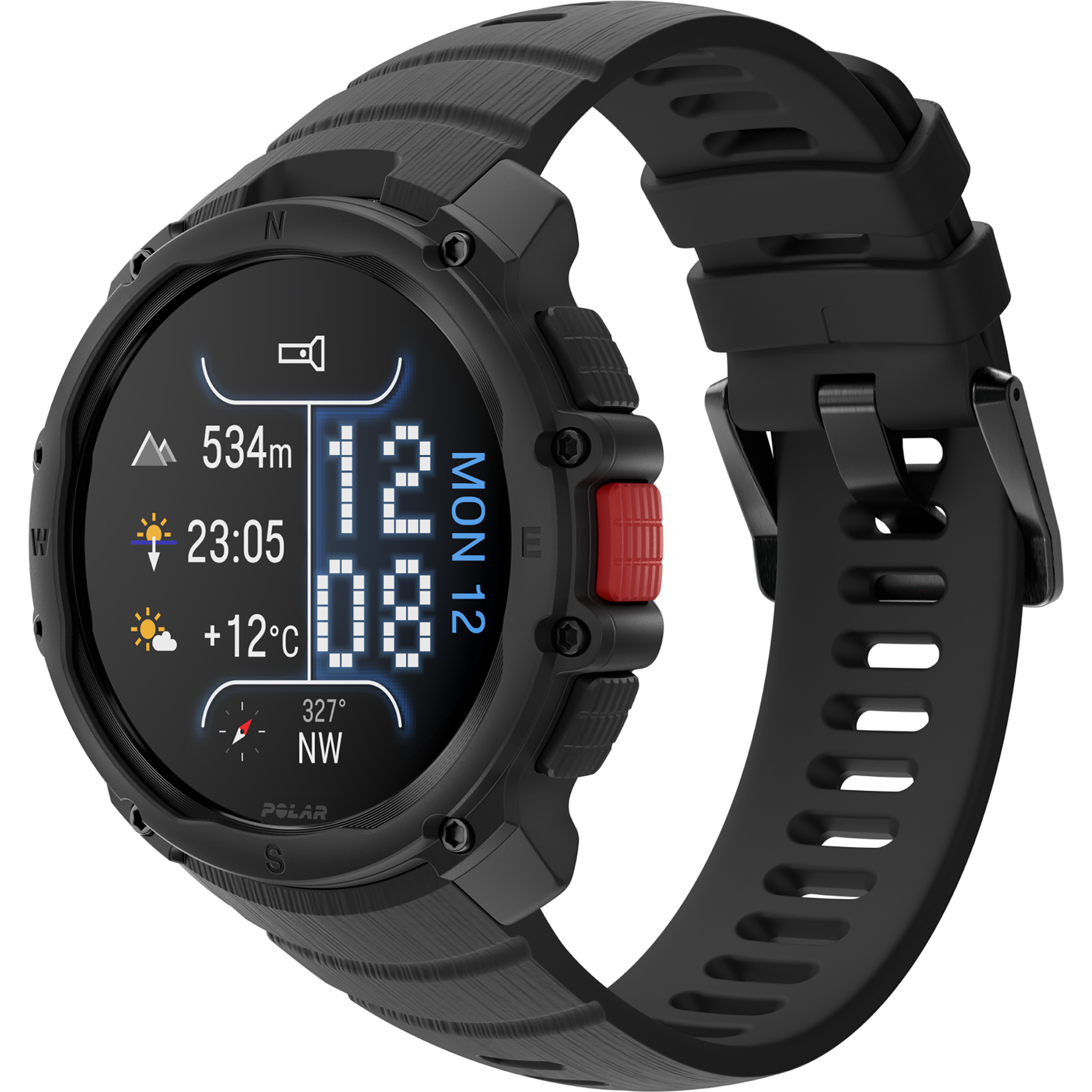 Polar Street X GPS-Uhr GPS Uhren black Gravel | Laufen | Training & Fitness Wasserdicht