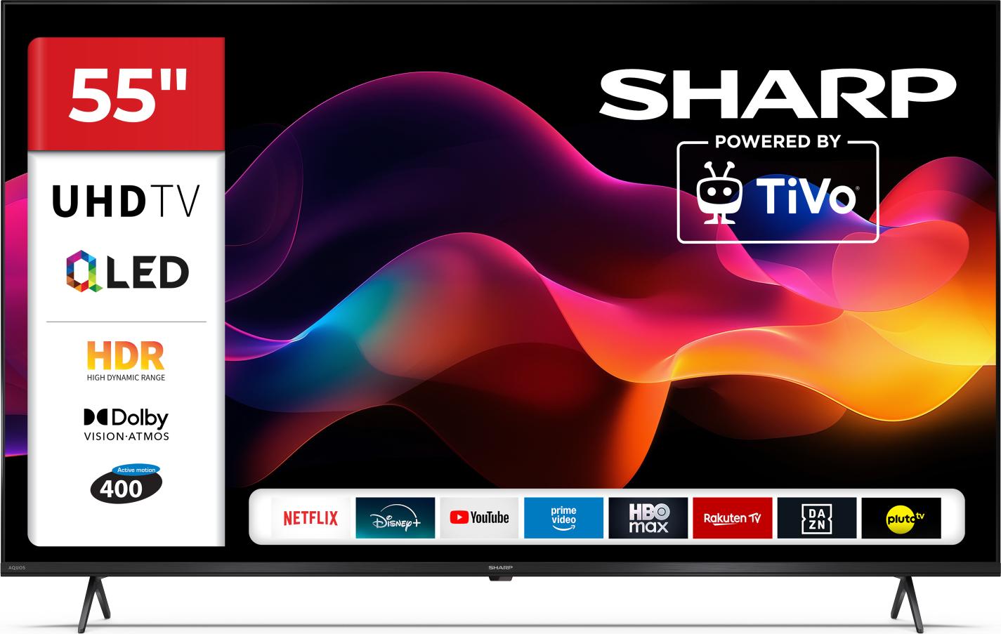 sharp 4T-C55HM5445EB 55 Zoll 4K Ultra HD Smart TV LED