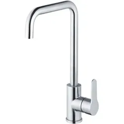 Kaja MagicSteel Küchenarmatur Material: Edelstahl, m. Rohrauslauf eckig  53821-ES