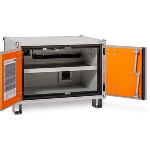 CEMO Akku-Ladeschrank Premium 8/5, mit 9 Steckdosen, mit Stapelfüßen, (B/H/T) 89 x 62 x 66cm