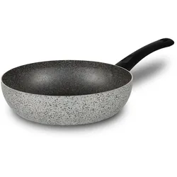 Mamù Antihaft-Bratpfanne mit einem Griff, Aluminium, PFOA-frei, kratzfest, Ø 24 cm
