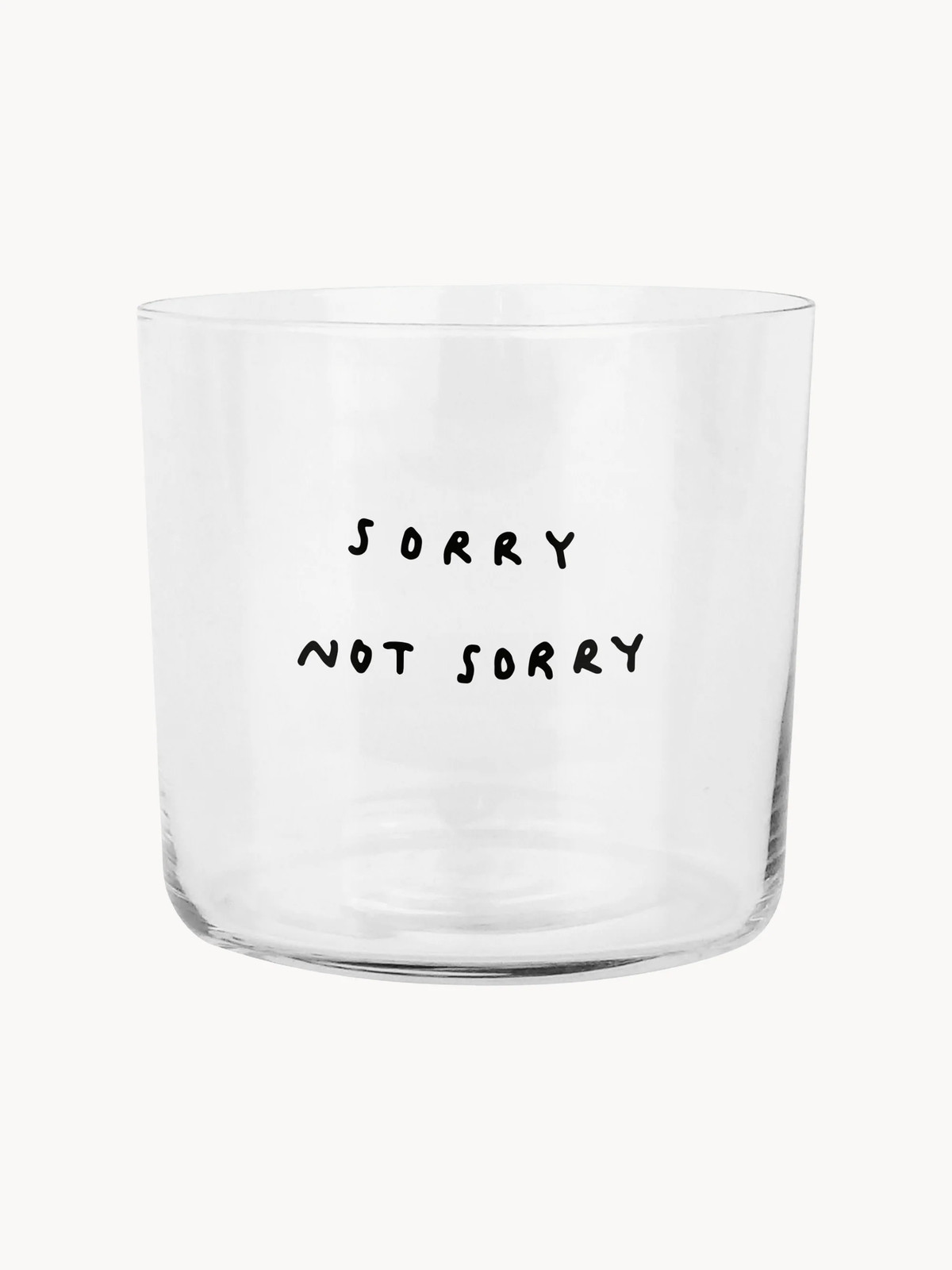 Yahya Studio Tumbler Sorry Not Sorry