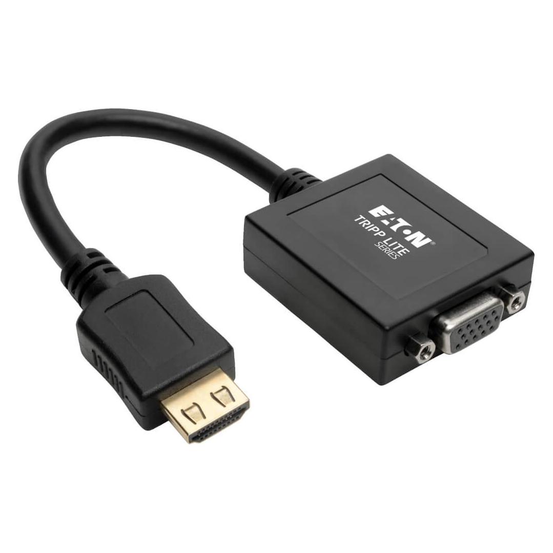 Eaton HDMI to VGA with Audio Converter Cable Adapter for Ultrabook/Laptop/Desktop PC M/F 6 (HDMI) (P131-06N)