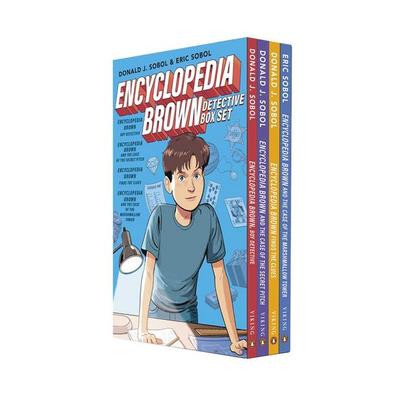 Encyclopedia Brown Detective Box Set (4-Book Box Set), Sonstige von Donald J. Sobol,Eric Sobol, Random House N.Y.