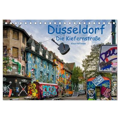 Düsseldorf - Die Kiefernstraße (Tischkalender 2027 DIN A5 quer), CALVENDO Monatskalender