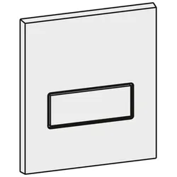 Mepa Frontplatte Urinal-Druck-, spüler MEPAorbit, chrom-glanz, 590254 590254