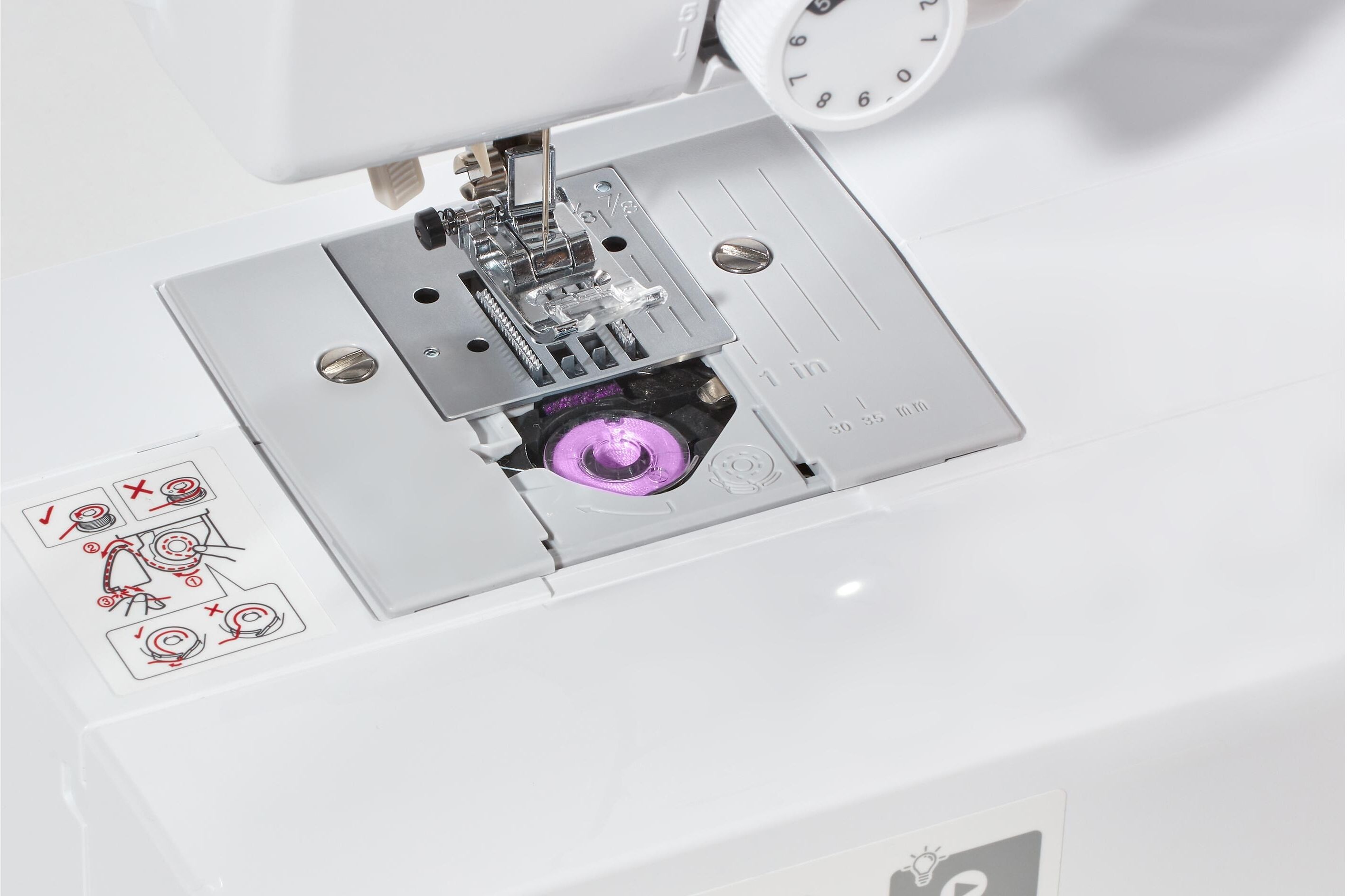 Brother Nähmaschine "FS20s", weiss (weiß), Nähmaschinen, Nähmaschine weiß Einheitsgröße