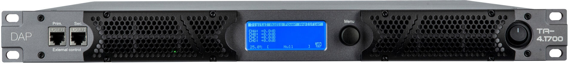 DAP Audio Ta-4.1700 4x 1700 W Touring-Verstärker Mit Dsp