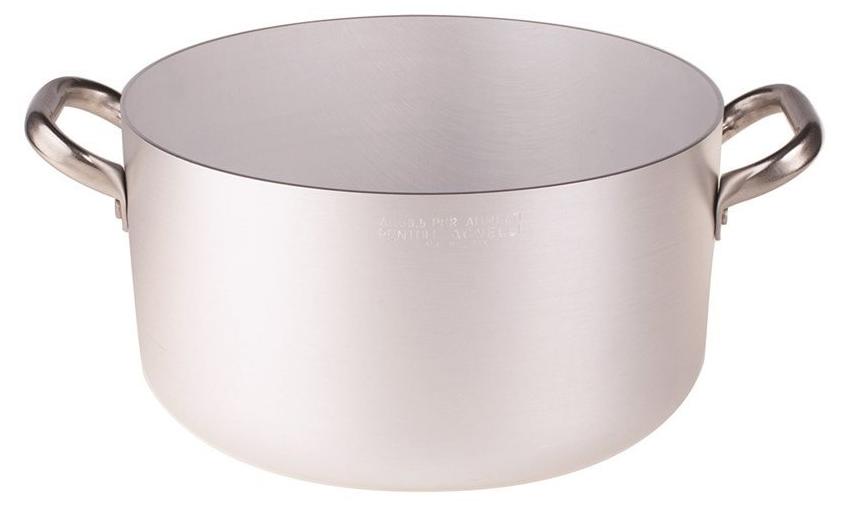 Aluminium-Bratpfanne 50 cm mit 2 Edelstahlgriffen