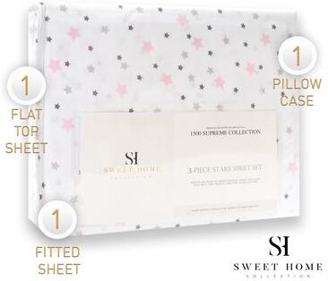 Stars Bed Sheet Set by Sweet Home Collection