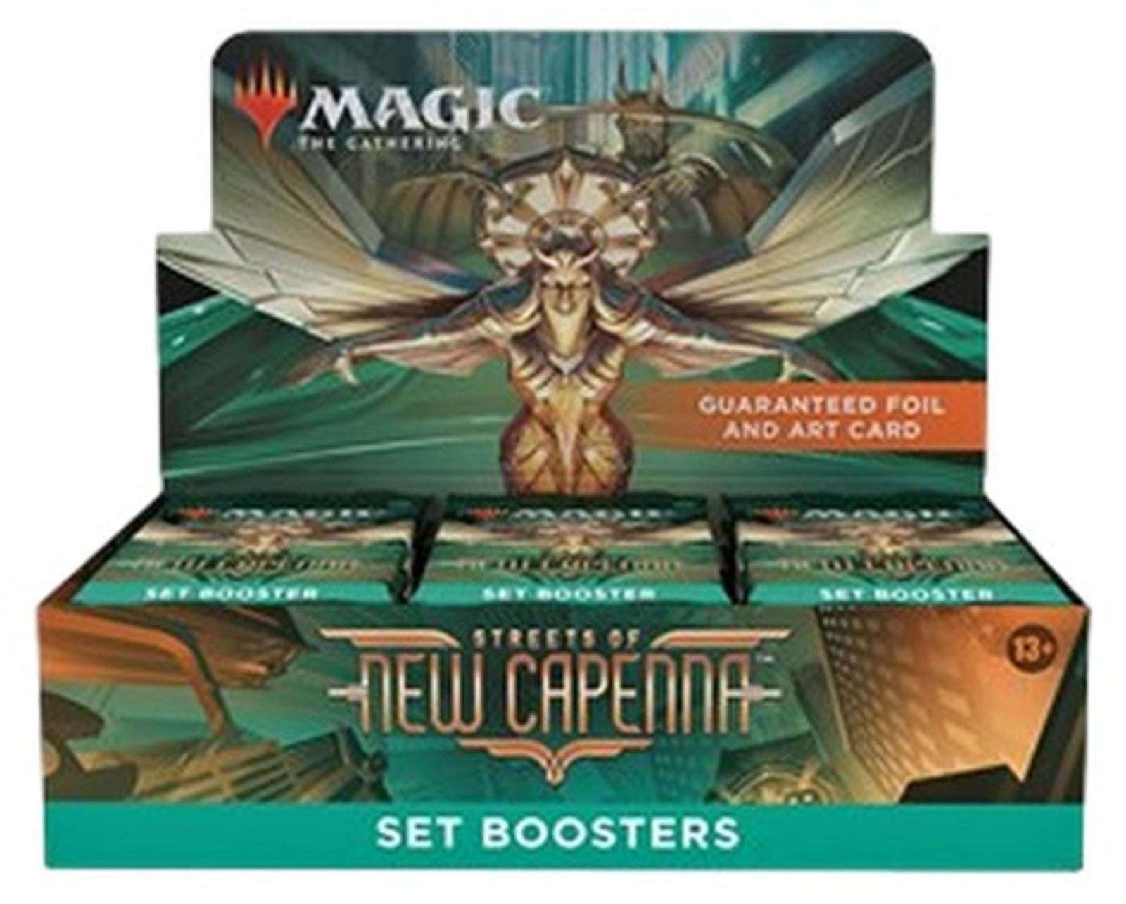 Wizards of the Coast Magic: The Gathering Streets of New Capenna Set Booster Box