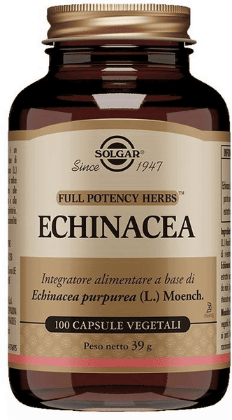 Solgar Echinacea Integratore Difese Immunitarie 100 Capsule