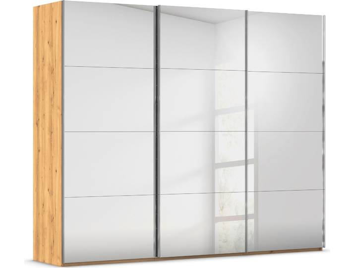 rauch Kleiderschrank Schrank Garderobe Schlafzimmerschrank SCALE-FYRA edle viergeteilte Türen, Spiegelfront und viele Farben MADE IN GERMANY