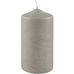 Kerze CANDLE (DH 8x15 cm) - grau - DH 8x15 cm