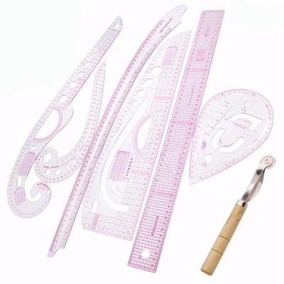 7PCS Sewing Curve Ruler Set For Tailoring, Pattern Drafting & Fashion Design 7PCS Sewing Curve Ruler Set For Tailoring, Pattern Drafting & Fashion Design