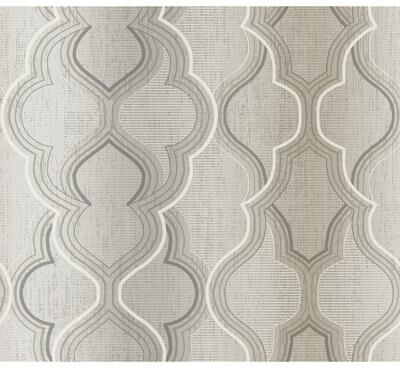 York Wallcoverings Ombre Damask Neutral Wallpaper