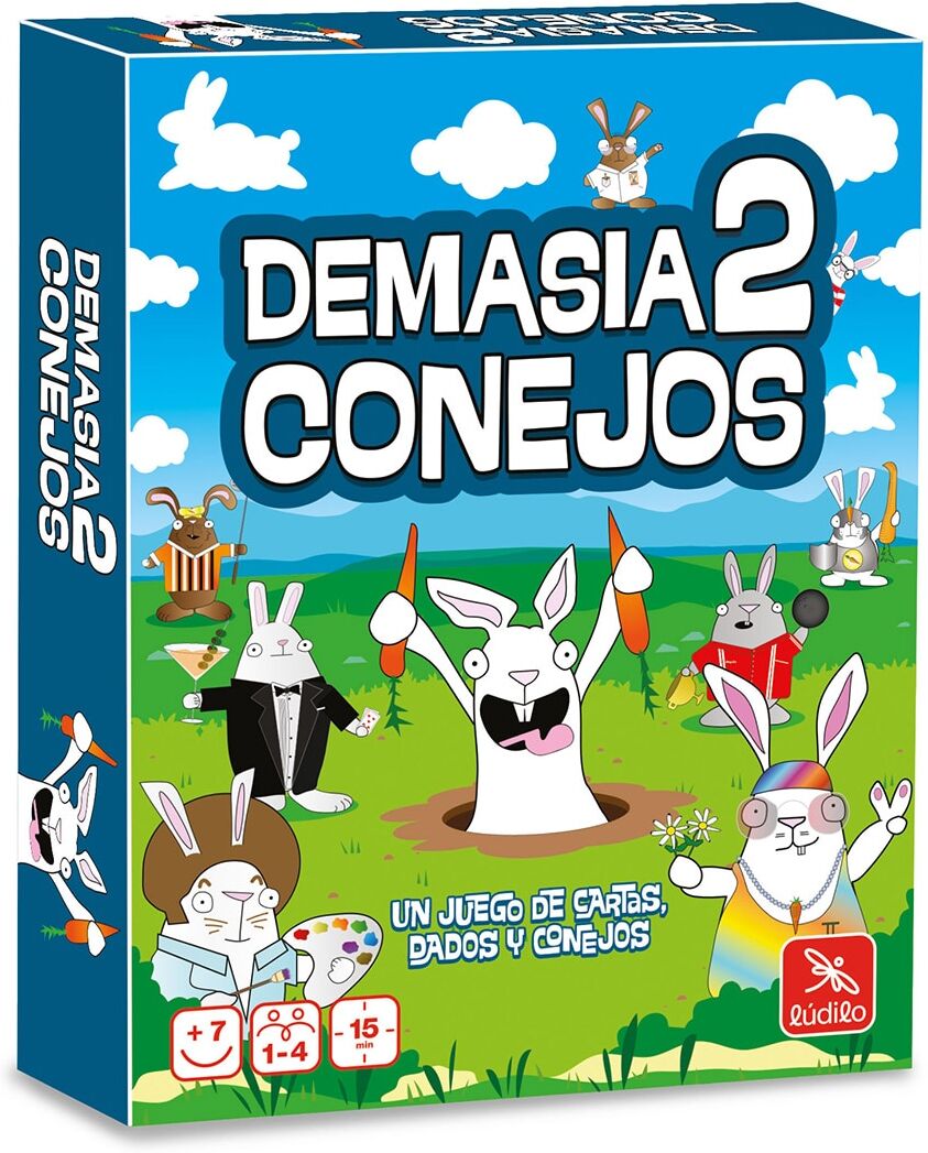 Lúdilo Juego de cartas Demasia2 Conejos Ludilo.