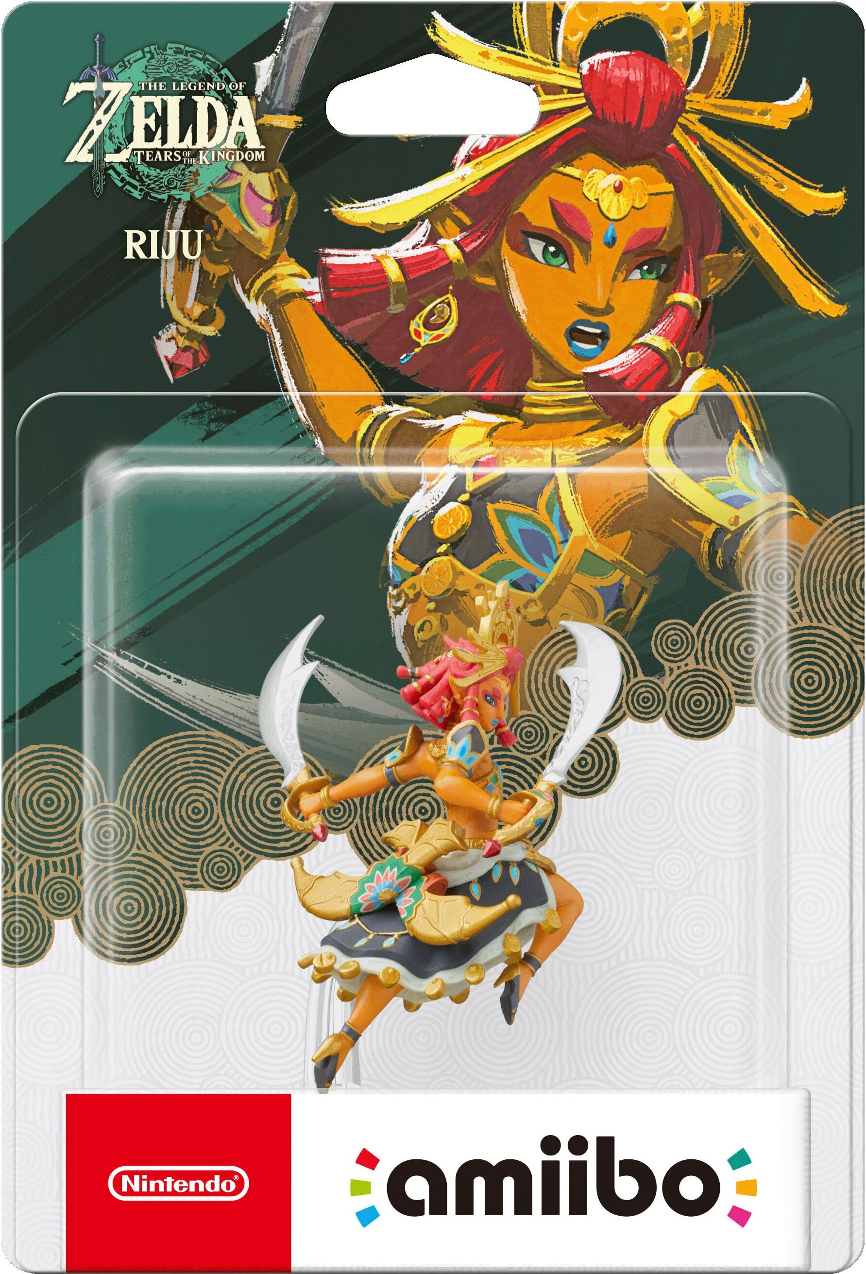 Nintendo SWITCH 2 Spielfigur "amiibo Riju - The Legend of Zelda Collection", bunt, Spielfiguren, Spielfigur