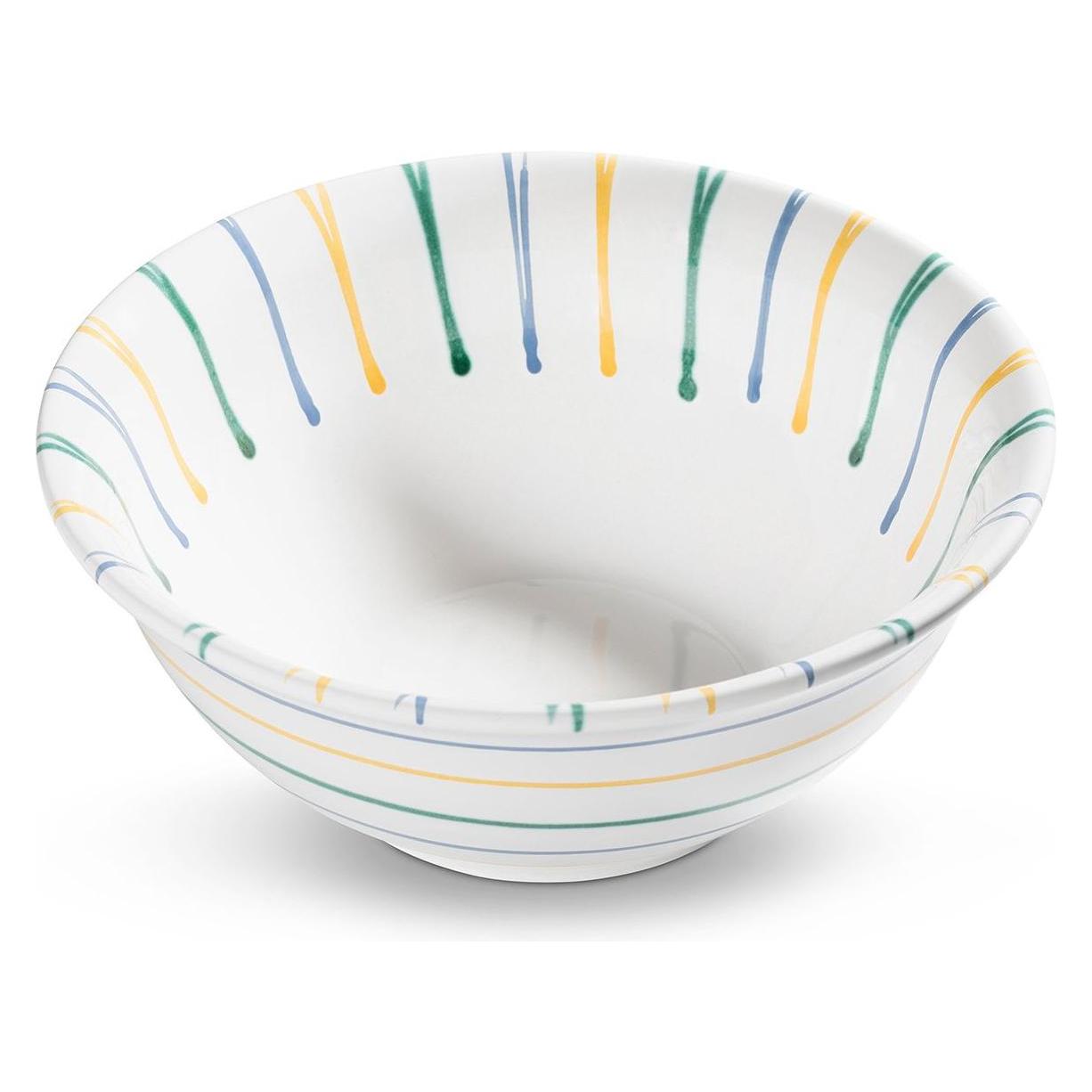 Gmundner Keramik Buntgeflammt, Salatschüssel (Ø 26cm) (26 cm) (32746340)
