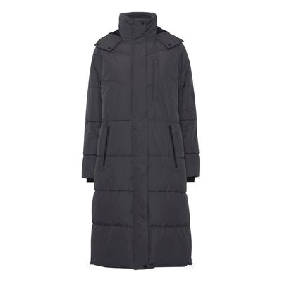 Winterjacke OXMO "Winterjacke OXJulie", Damen, Gr. L, grau (iron gate), Obermaterial: 100% Polyester PES., Jacken Winterjacke