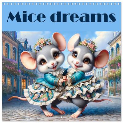 Mice dreams (Wall Calendar 2026 12 × 12 Inch) CALVENDO 12 Month Wall Calendar