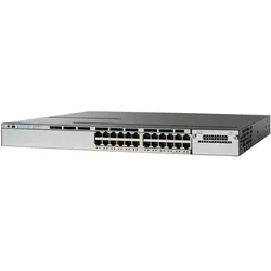 Cisco Catalyst 3750X 24 Port (24 Ports), Netzwerk Switch, Schwarz
