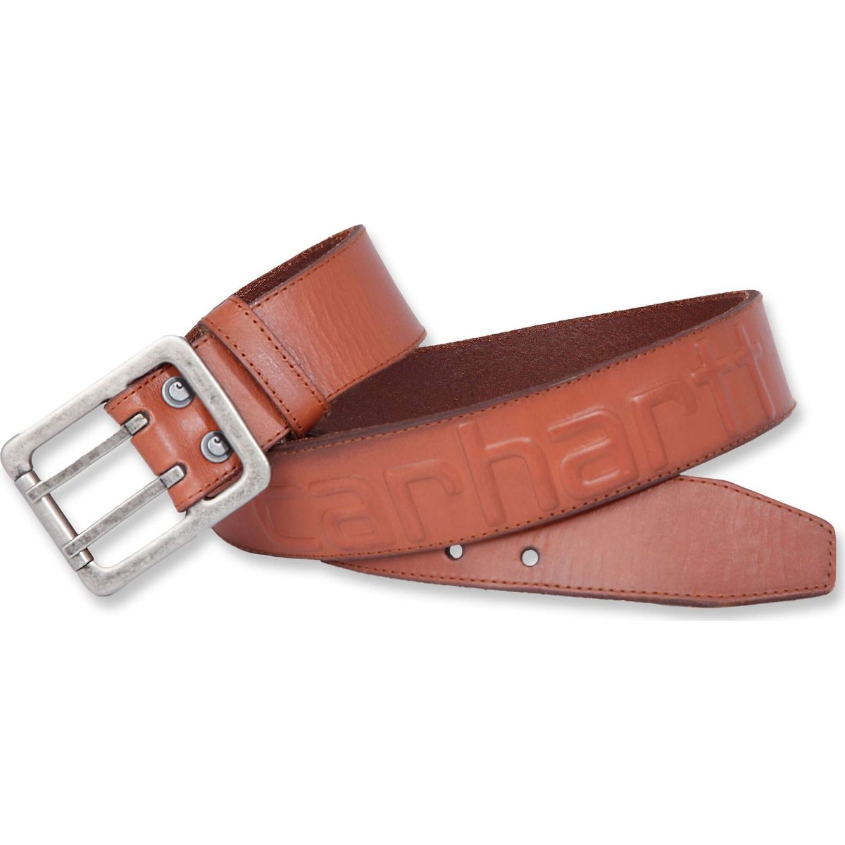 Carhartt Logo Belt carhartt brown (BRN) 40W 891012-BRNW40
