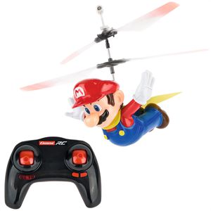 Carrera Fluggerät Super Mario, Flying Mario, ferngesteuert, mit Akku und Fernsteuerung, Länge 10,5 cm