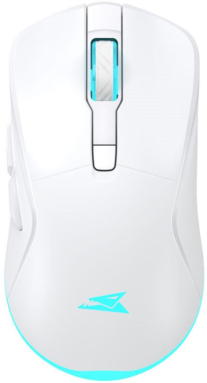 Baracuda TURTLE 6D / 3200 DPI Trådløs Gaming Mus - Hvid