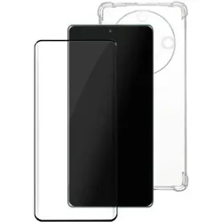 We-Vibe WE PACK verre trempé et coque de protection transparente HONOR MAGIC 5 LITE: 1 V (Honor Magic 5 Lite), Smartphone Hülle, Transparent