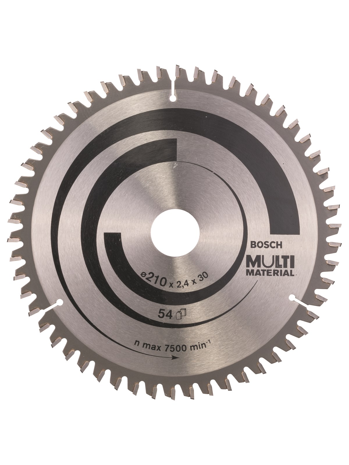 Bosch RUNDSAVKL. MULTI 210X2.4X30 MM 54 TDR