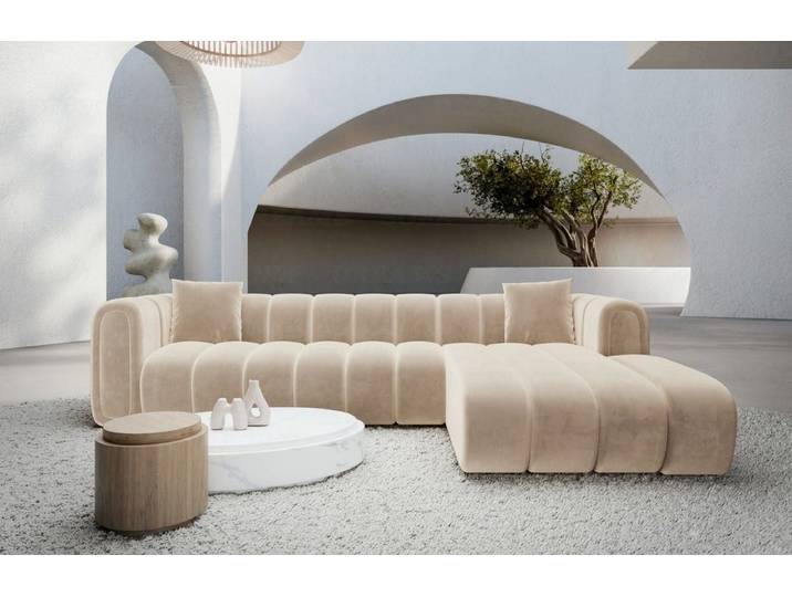 Stoff Ecksofa Almagro L-Form