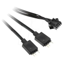 KOLINK 06034 - Kolink 4-Pin Lüfter zu 3-Pin 5V ARGB Kabel-Adapter