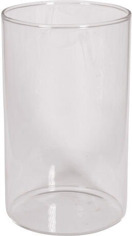 Glasvase, rund, 15 cm, 9 cm Ø