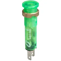 Schneider Electric XVLA223 Leuchtmelder, Harmony XVL, 8mm, grün, geschützte LED, 12V DC, Flachsteckanschluss