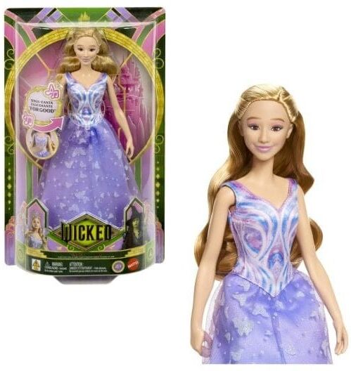 Wicked - For Good Singing Glinda Doll by Mattel - periwinkle