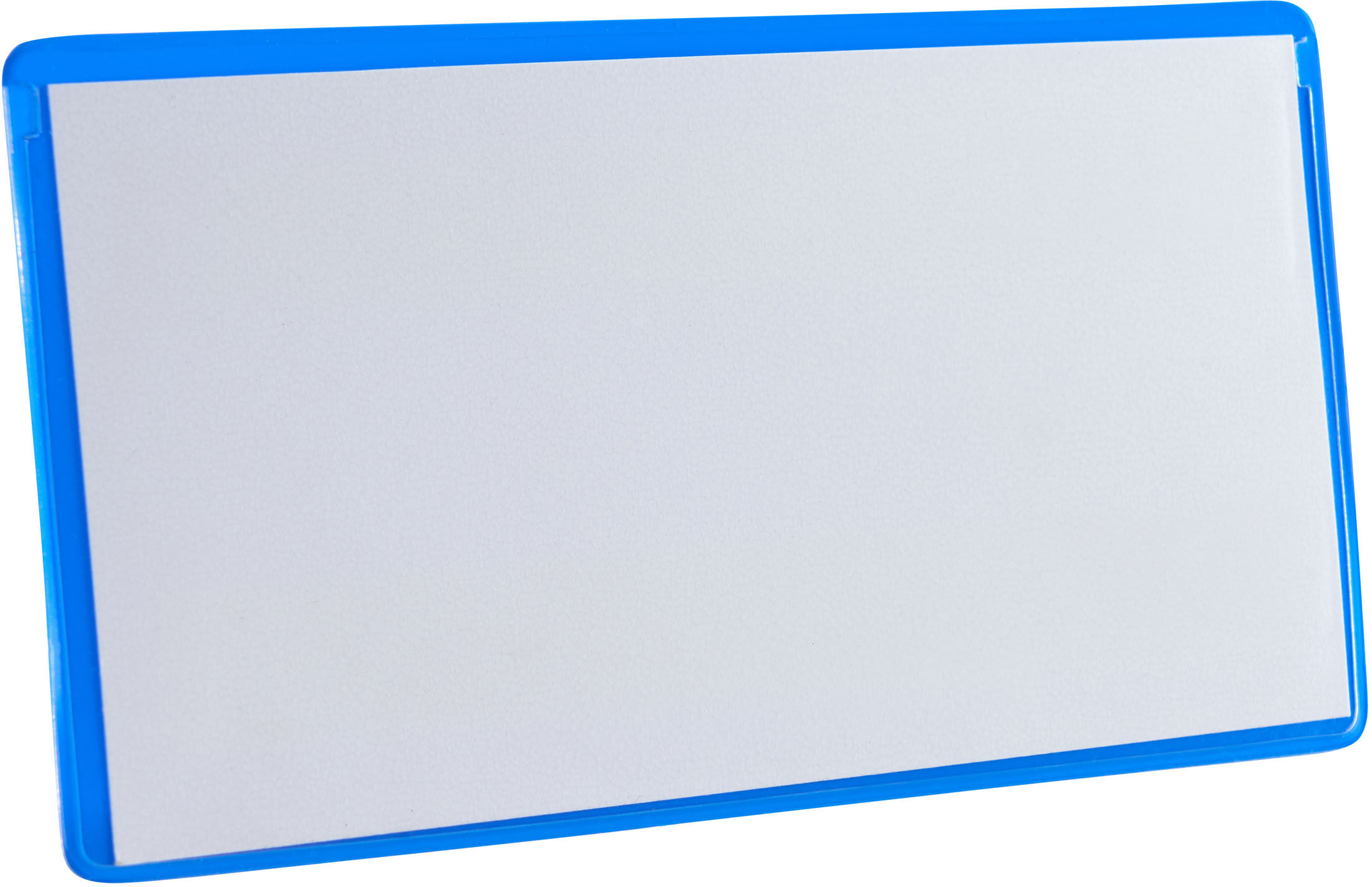 SPRINTIS 10 Unités - Pochettes magnétiques 145 x 80 mm   bleu, PVC