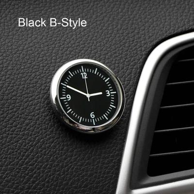 Uplift Treasures Electronic Car Dashboard Clock Ornament black B style