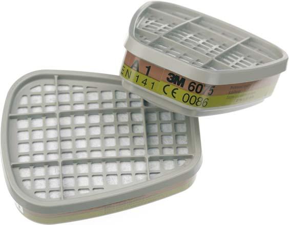 3M Filter gegen Gase und Dämpfe