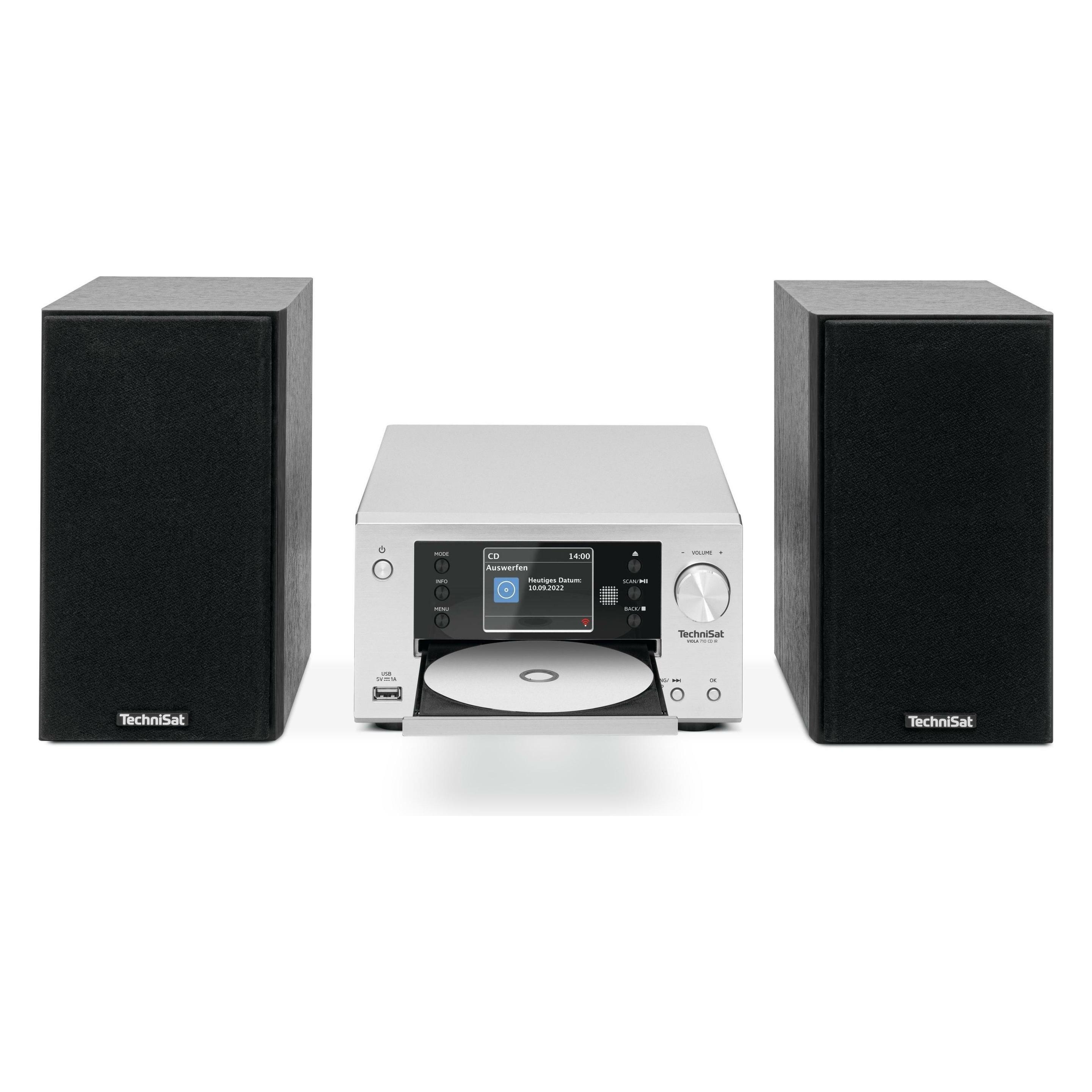 TechniSat Viola 710 CD IR (Bluetooth, CD Player, WLAN, 2x 20 W) (0000/2937)