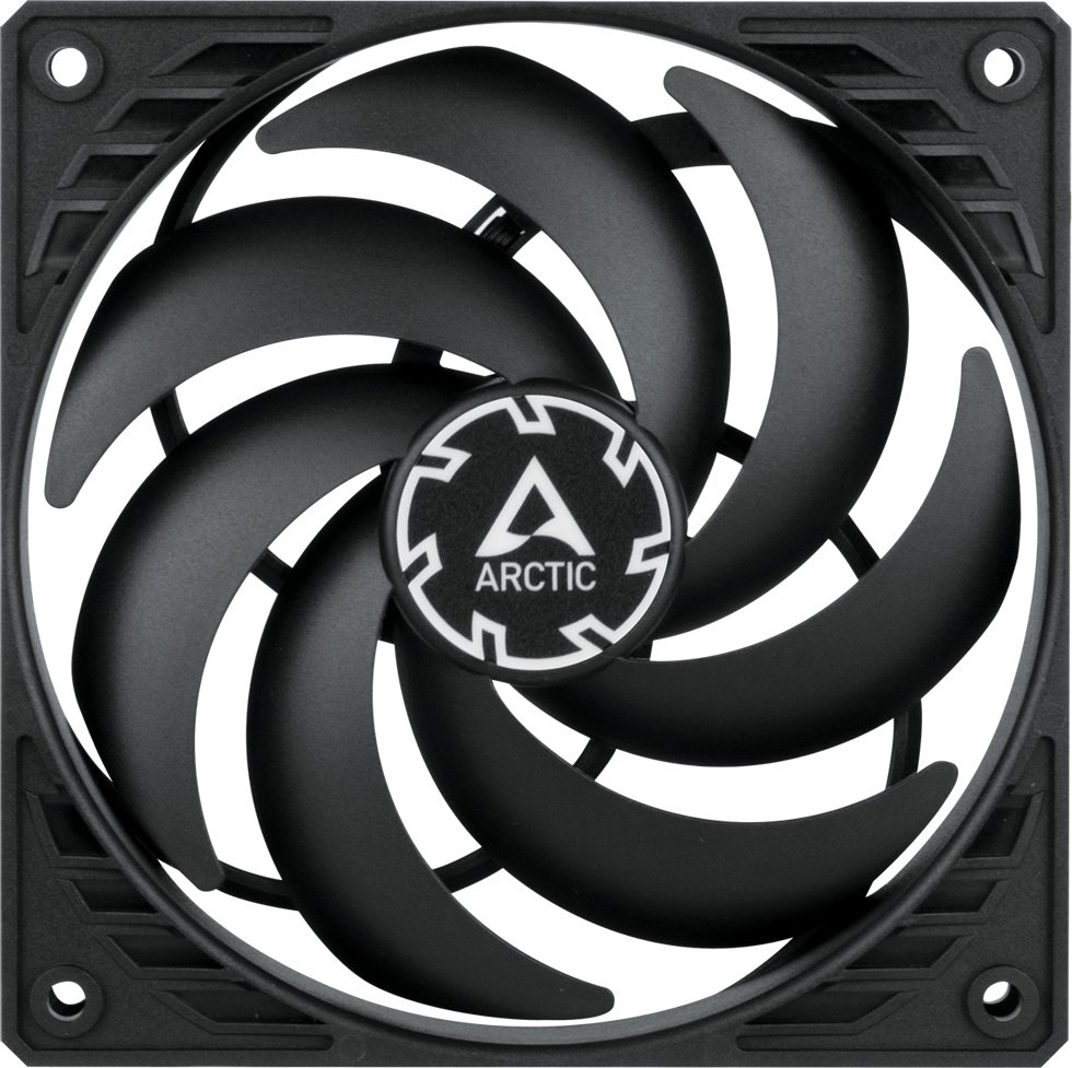 ARCTIC Gehäuselüfter P12 Slim PWM PST 120 mm schwarz 4-pin