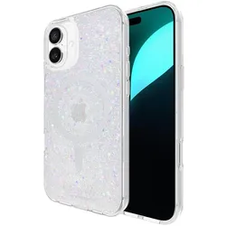 Kate Spade Protective MagSafe – iPhone 16 Plus Hülle (klobiger Glitzer) (Apple iPhone 16 Plus), Smartphone Hülle, Transparent, Mehrfarbig